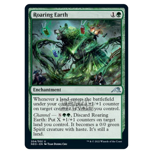 Magic The Gathering - Kamigawa - Neon Dynasty - Roaring Earth - 204/302