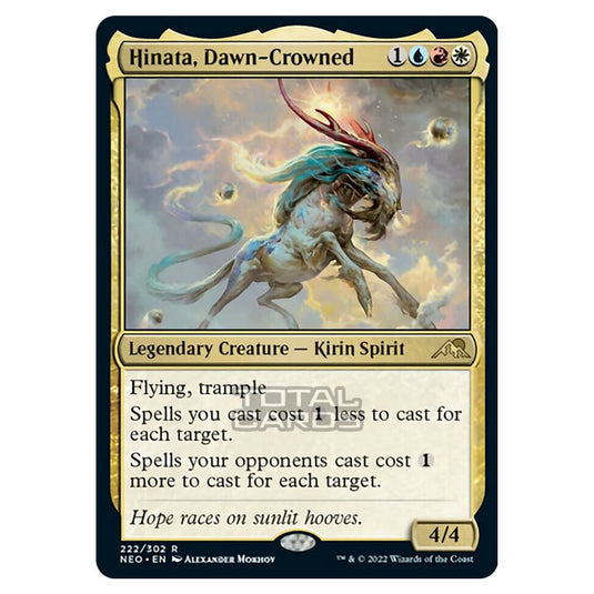 Magic The Gathering - Kamigawa - Neon Dynasty - Hinata, Dawn-Crowned - 222/302