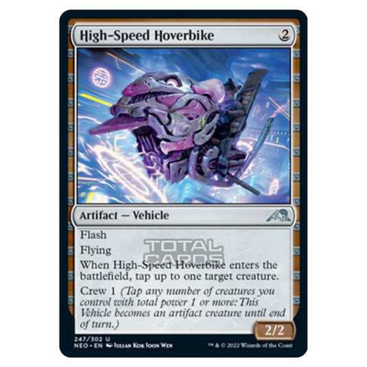 Magic The Gathering - Kamigawa - Neon Dynasty - High-Speed Hoverbike - 247/302