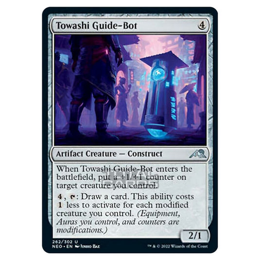 Magic The Gathering - Kamigawa - Neon Dynasty - Towashi Guide-Bot - 262/302