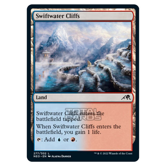 Magic The Gathering - Kamigawa - Neon Dynasty - Swiftwater Cliffs - 277/302