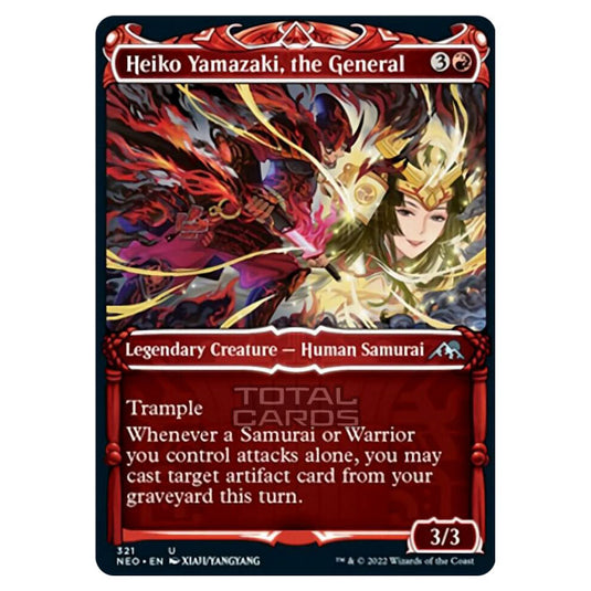 Magic The Gathering - Kamigawa - Neon Dynasty - Heiko Yamazaki, the General - 321/302