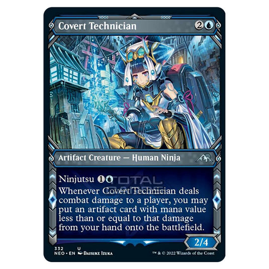 Magic The Gathering - Kamigawa - Neon Dynasty - Covert Technician - 332/302