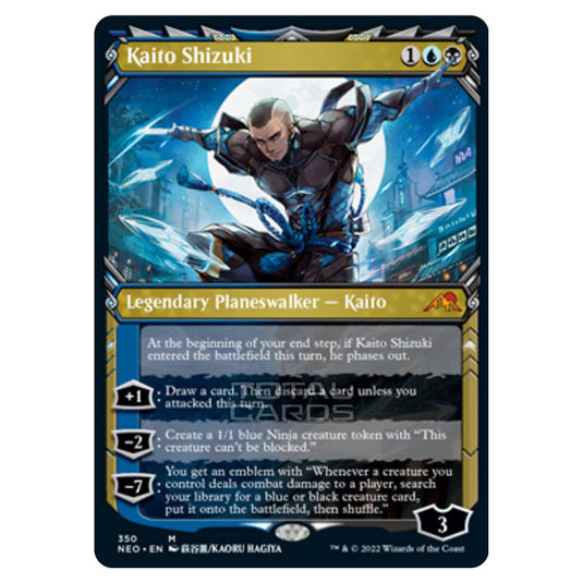 Magic The Gathering - Kamigawa - Neon Dynasty - Kaito Shizuki - 350/302