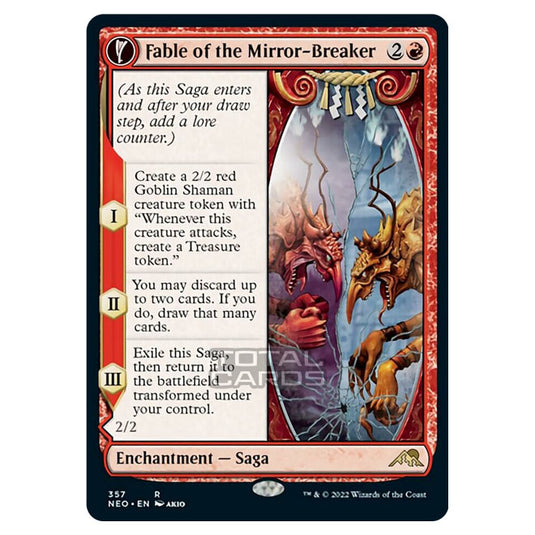 Magic The Gathering - Kamigawa - Neon Dynasty - Fable of the Mirror-Breaker // Reflection of Kiki-Jiki - 357/302