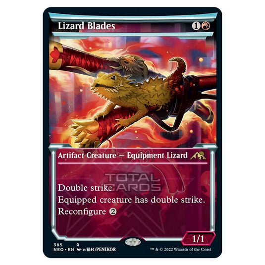 Magic The Gathering - Kamigawa - Neon Dynasty - Lizard Blades - 385/302
