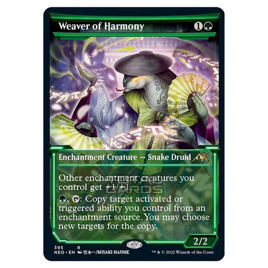 Magic The Gathering - Kamigawa - Neon Dynasty - Weaver of Harmony - 395/302