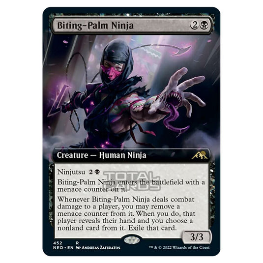 Magic The Gathering - Kamigawa - Neon Dynasty - Biting-Palm Ninja - 452/302