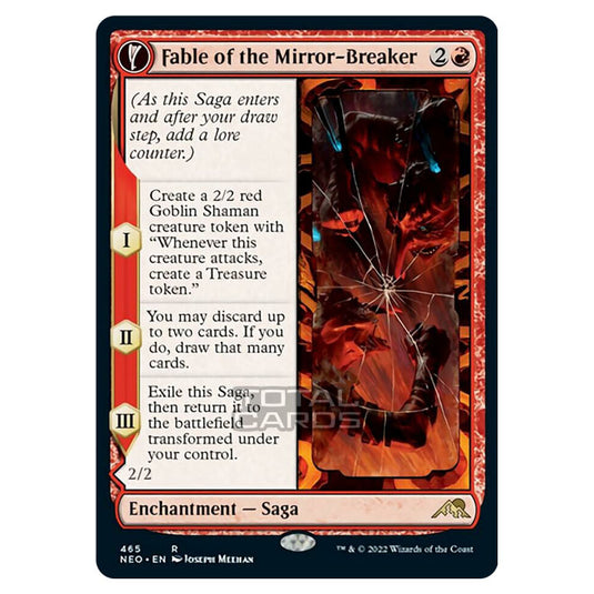 Magic The Gathering - Kamigawa - Neon Dynasty - Fable of the Mirror-Breaker // Reflection of Kiki-Jiki - 465/302