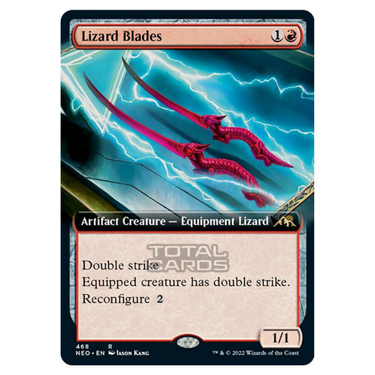 Magic The Gathering - Kamigawa - Neon Dynasty - Lizard Blades - 468/302