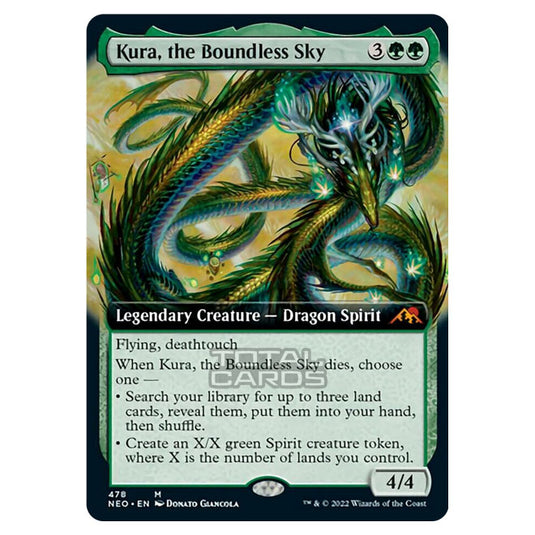 Magic The Gathering - Kamigawa - Neon Dynasty - Kura, the Boundless Sky - 478/302