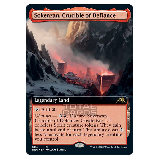 Magic The Gathering - Kamigawa - Neon Dynasty - Sokenzan, Crucible of Defiance - 504/302