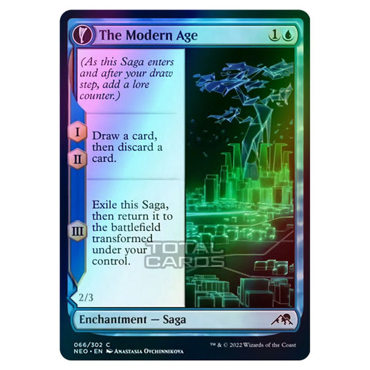 Magic The Gathering - Kamigawa - Neon Dynasty - The Modern Age // Vector Glider - 66/302 (Foil)