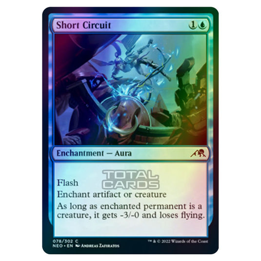 Magic The Gathering - Kamigawa - Neon Dynasty - Short Circuit - 78/302 (Foil)