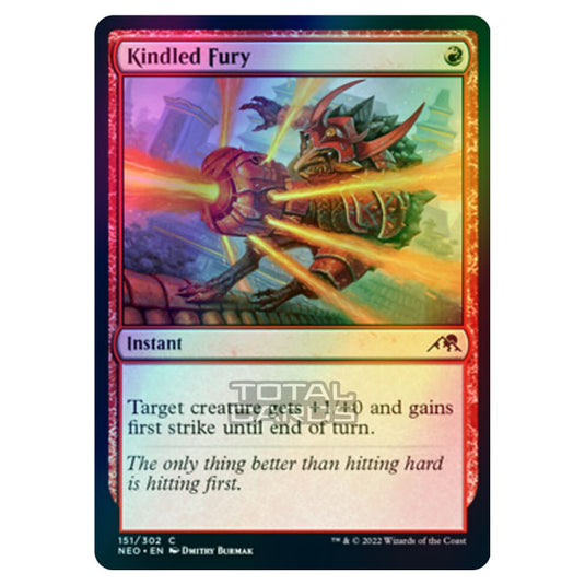 Magic The Gathering - Kamigawa - Neon Dynasty - Kindled Fury - 151/302 (Foil)