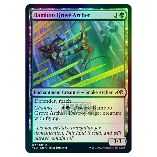 Magic The Gathering - Kamigawa - Neon Dynasty - Bamboo Grove Archer - 173/302 (Foil)