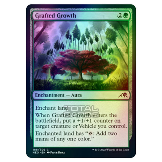 Magic The Gathering - Kamigawa - Neon Dynasty - Grafted Growth - 188/302 (Foil)