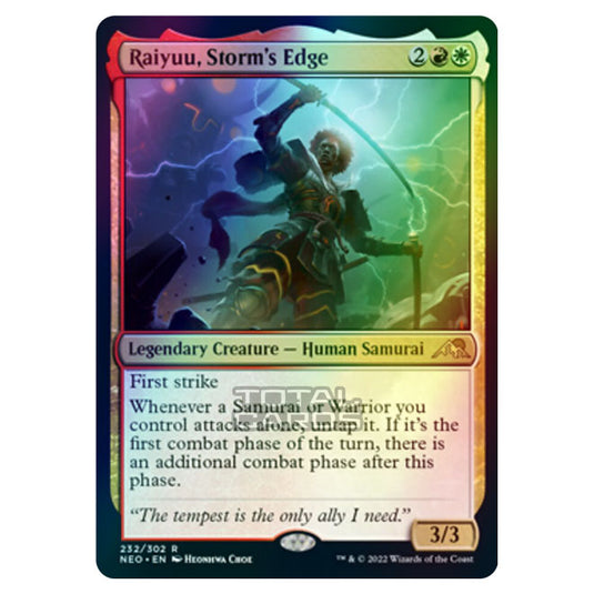 Magic The Gathering - Kamigawa - Neon Dynasty - Raiyuu, Storm's Edge - 232/302 (Foil)