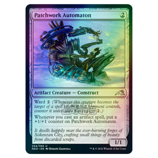 Magic The Gathering - Kamigawa - Neon Dynasty - Patchwork Automaton - 254/302 (Foil)