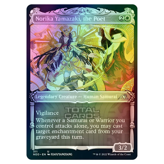 Magic The Gathering - Kamigawa - Neon Dynasty - Norika Yamazaki, the Poet - 311/302 (Foil)