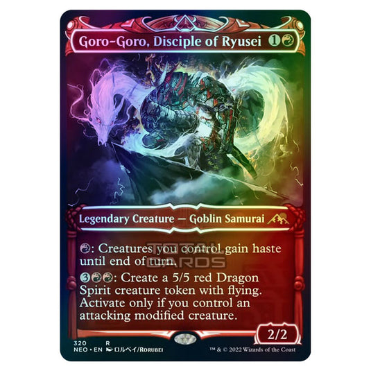 Magic The Gathering - Kamigawa - Neon Dynasty - Goro-Goro, Disciple of Ryusei - 320/302 (Foil)