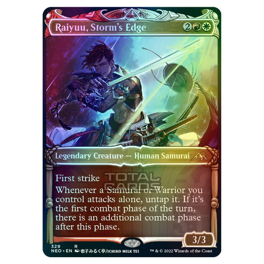 Magic The Gathering - Kamigawa - Neon Dynasty - Raiyuu, Storm's Edge - 329/302 (Foil)