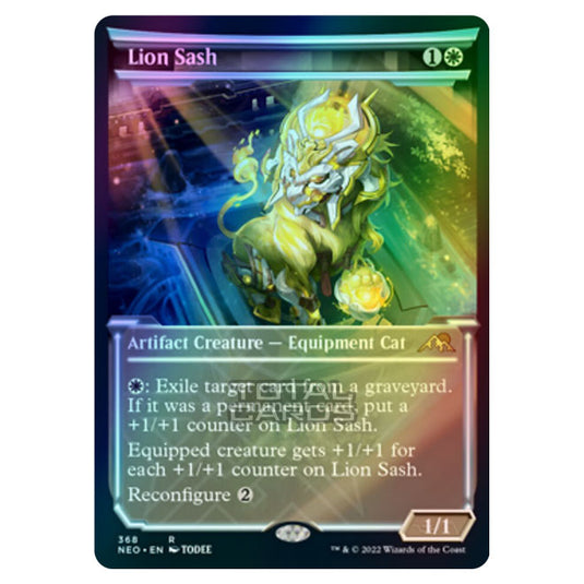 Magic The Gathering - Kamigawa - Neon Dynasty - Lion Sash - 368/302 (Foil)