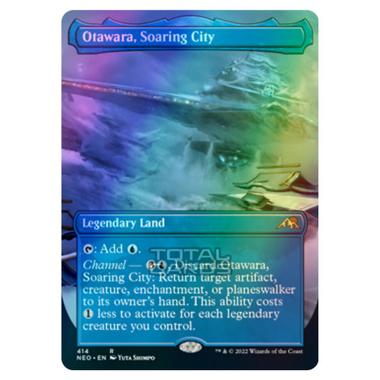 Magic The Gathering - Kamigawa - Neon Dynasty - Otawara, Soaring City - 414/302 (Foil)