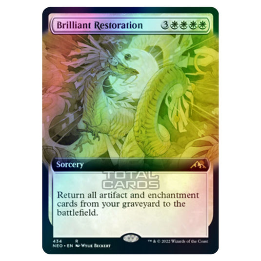 Magic The Gathering - Kamigawa - Neon Dynasty - Brilliant Restoration - 434/302 (Foil)