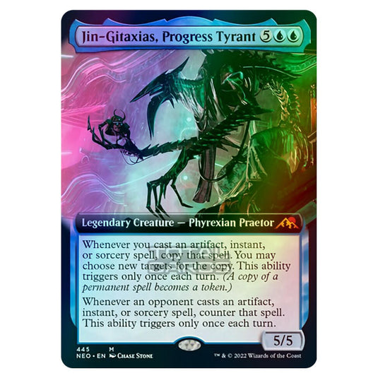Magic The Gathering - Kamigawa - Neon Dynasty - Jin-Gitaxias, Progress Tyrant - 445/302 (Foil)