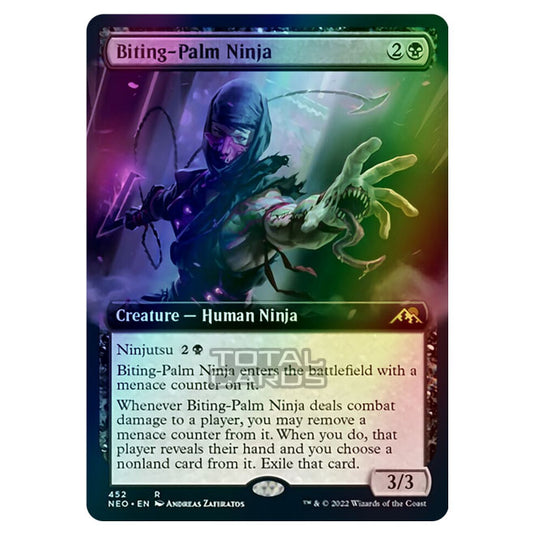 Magic The Gathering - Kamigawa - Neon Dynasty - Biting-Palm Ninja - 452/302 (Foil)