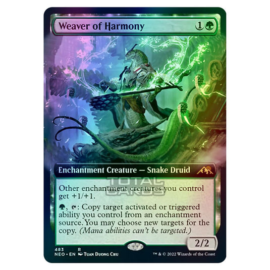 Magic The Gathering - Kamigawa - Neon Dynasty - Weaver of Harmony - 483/302 (Foil)