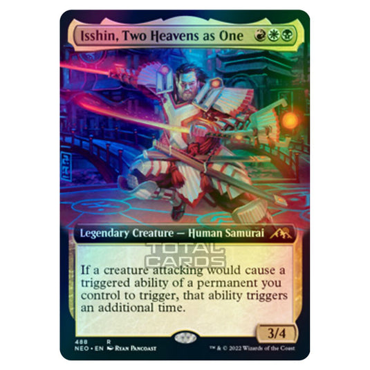 Magic The Gathering - Kamigawa - Neon Dynasty - Isshin, Two Heavens as One - 488/302 (Foil)