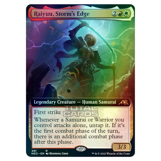 Magic The Gathering - Kamigawa - Neon Dynasty - Raiyuu, Storm's Edge - 491/302 (Foil)