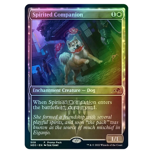Magic The Gathering - Kamigawa - Neon Dynasty - Spirited Companion - 508/302 (Foil)