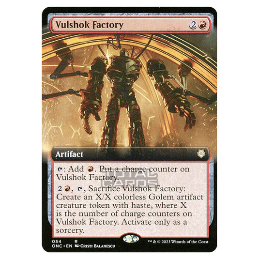 Magic The Gathering - Phyrexia - All Will Be One - Commander - Vulshok Factory - 54/174