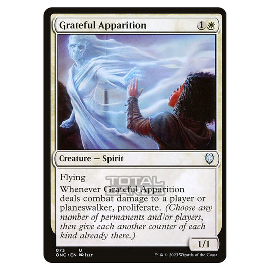 Magic The Gathering - Phyrexia - All Will Be One - Commander - Grateful Apparition - 73/174