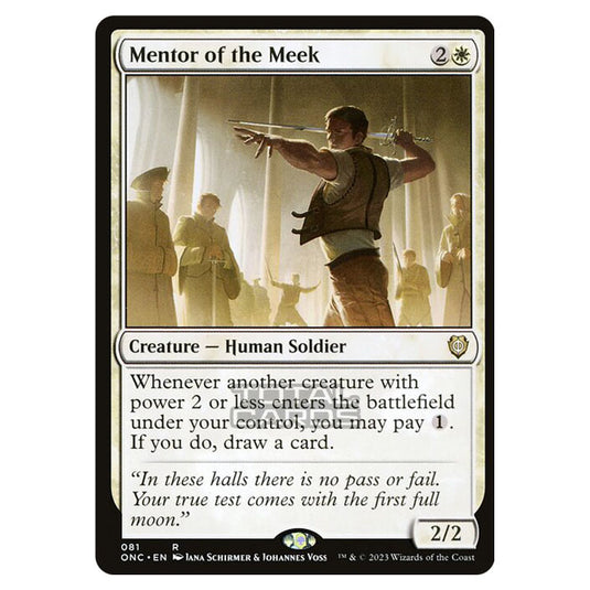 Magic The Gathering - Phyrexia - All Will Be One - Commander - Mentor of the Meek - 81/174