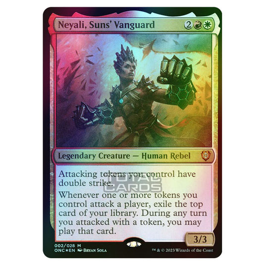 Magic The Gathering - Phyrexia - All Will Be One - Commander - Neyali, Suns' Vanguard - 2/174 (Foil)