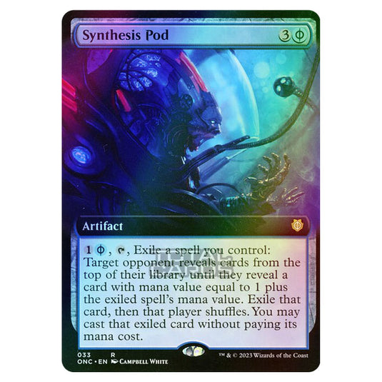 Magic The Gathering - Phyrexia - All Will Be One - Commander - Synthesis Pod - 33/174 (Foil)