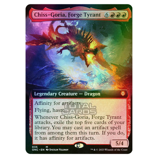 Magic The Gathering - Phyrexia - All Will Be One - Commander - Chiss-Goria, Forge Tyrant - 35/174 (Foil)