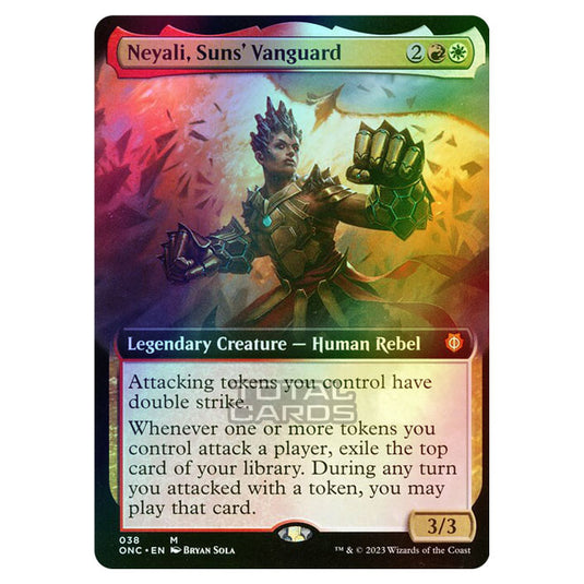 Magic The Gathering - Phyrexia - All Will Be One - Commander - Neyali, Suns' Vanguard - 38/174 (Foil)