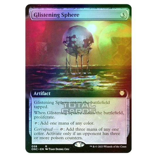 Magic The Gathering - Phyrexia - All Will Be One - Commander - Glistening Sphere - 58/174 (Foil)