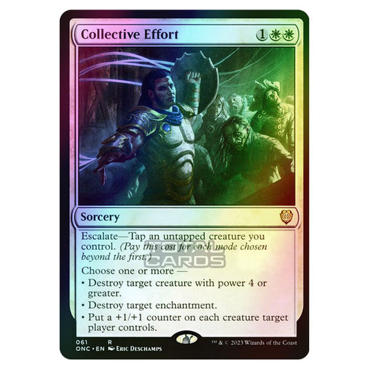Magic The Gathering - Phyrexia - All Will Be One - Commander - Collective Effort - 61/174 (Foil)