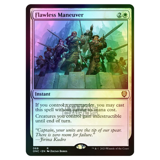 Magic The Gathering - Phyrexia - All Will Be One - Commander - Flawless Maneuver - 68/174 (Foil)