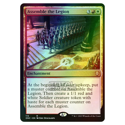 Magic The Gathering - Phyrexia - All Will Be One - Commander - Assemble the Legion - 115/174 (Foil)