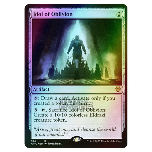Magic The Gathering - Phyrexia - All Will Be One - Commander - Idol of Oblivion - 134/174 (Foil)