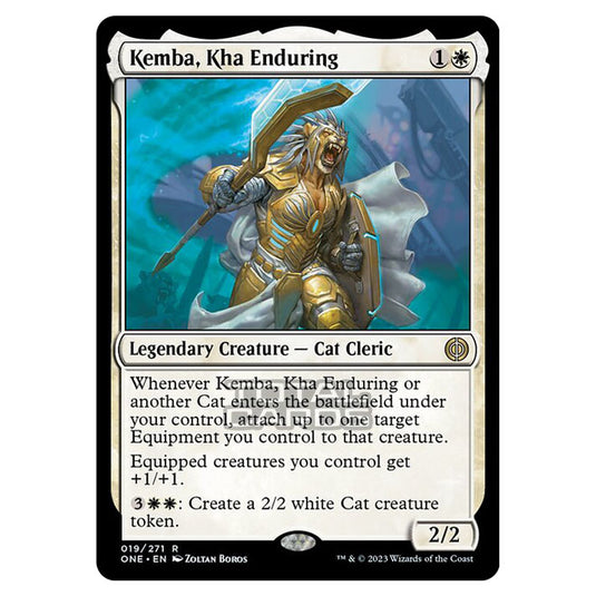 Magic The Gathering - Phyrexia - All Will Be One - Kemba, Kha Enduring - 19/271