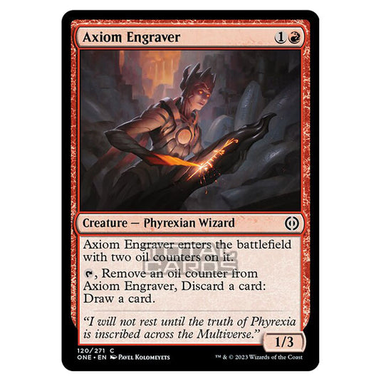 Magic The Gathering - Phyrexia - All Will Be One - Axiom Engraver - 120/271