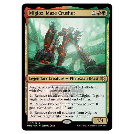 Magic The Gathering - Phyrexia - All Will Be One - Migloz, Maze Crusher - 210/271
